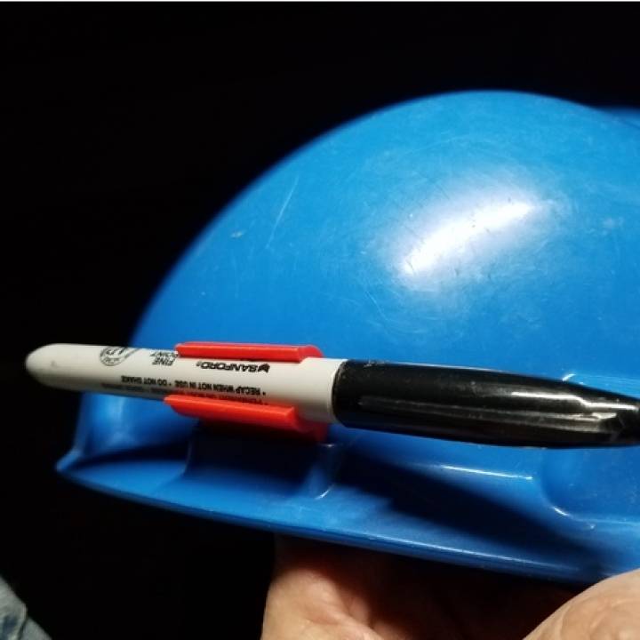 3D Printable Sharpie Holder by Mike Vol