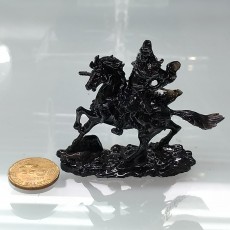Picture of print of Guan Yu Equestrian Statue