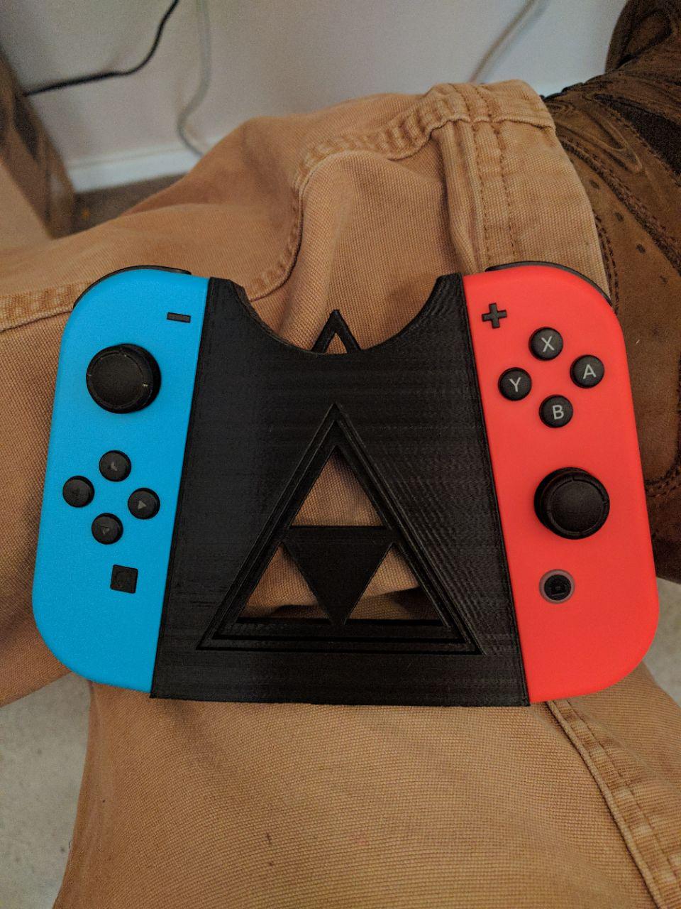 Zelda inspired Nintendo switch joycon holder