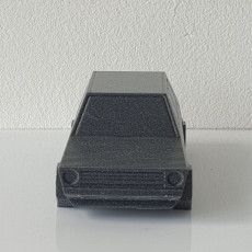 Picture of print of Volkswagen Golf GTI - Low Poly Miniature This print has been uploaded by Erwin Boxen