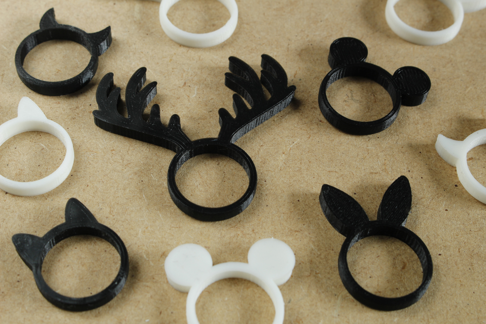 Animal Ring Collection - Single extrusion version
