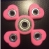 I Heart <3 Customizable Valentine Hex Nut Fidget Spinner image