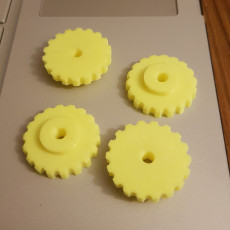 Picture of print of Hotbed/platform leveling adjusting nut for Tristarbot M1,prusa i3 This print has been uploaded by María Carolina Rojas