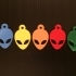 Alien Head Keychain image