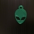 Alien Head Keychain image