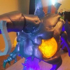 Picture of print of Underlight Angler Artifact from              World of Warcraft