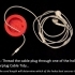 Earplug Cable Tidy- Protects Earplugs And Secures The Cable image