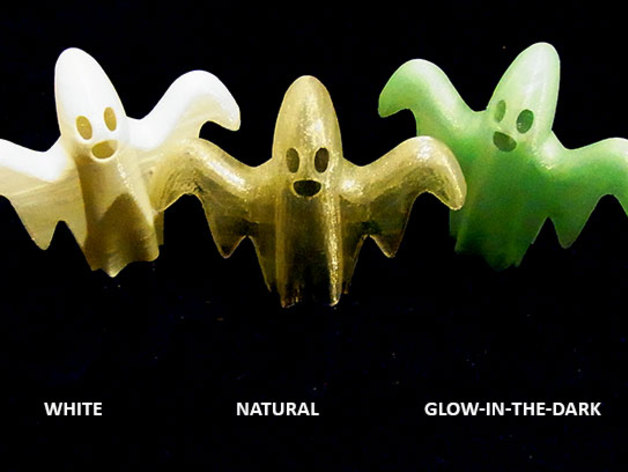 Ghost (hollow) - Print in White, Natural or Glow-in-the-Dark PLA