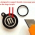Rotating Key Chain / Fob... with spinning MakerBot Logo! image