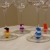 Wine Glass Marker - Subtle, practical and stylish 3D printing talking point! image