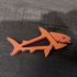 SHARKZ... Fun Multipurpose Clips / Holders / Pegs With Moving Jaws That Bite! print image