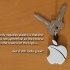 Apple Key Fob... The Must Have 'Apple Logo' Shaped Key Fob For Apple / iPhone / iPad Fans image