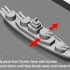 BATTLESHIPS - With Rotating Gun Turrets (No Support Required) image