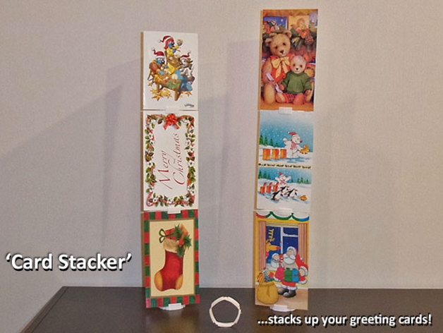 'Card Stacker'... Stacks Your Greeting Cards!