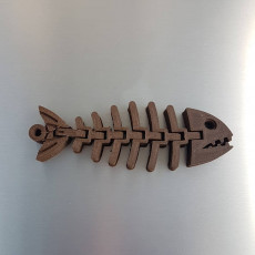 Picture of print of Fish Fossilz