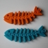 Fish Fossilz print image