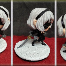 Picture of print of 2B miniature