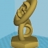 Trophée 3D image