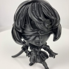Picture of print of YorHa No 2 Type B Chibi figurine