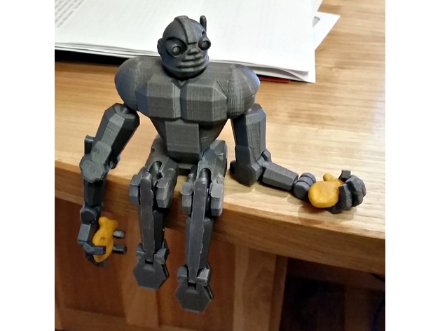 Print-In-Place Articulated Figure: Zippityboombot!