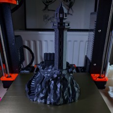 Picture of print of Lighthouse on a rock, low-poly functional edition. This print has been uploaded by Erika Heidi