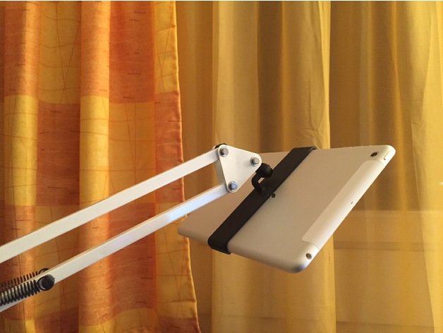 iPad Mini Holder for IKEA Tertial or a Microphone Holder
