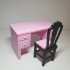 Barbie Chair print image