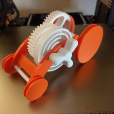 Picture of print of Spring Motor Rolling Chassis Version 2 This print has been uploaded by Sean Kraft