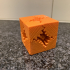 Large Geared Cube, Motorized Edition print image