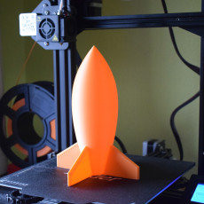 Picture of print of Simple Spannerhands Rocket (Vase Mode)