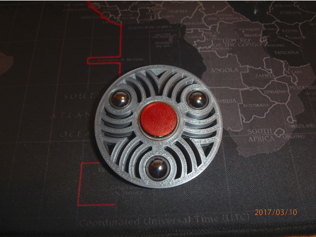 1/2" Ball Bearing Fidget Spinner - Wingnut2k #7
