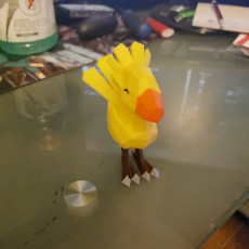 Picture of print of Low poly Chocobo This print has been uploaded by Zurui Kyoku