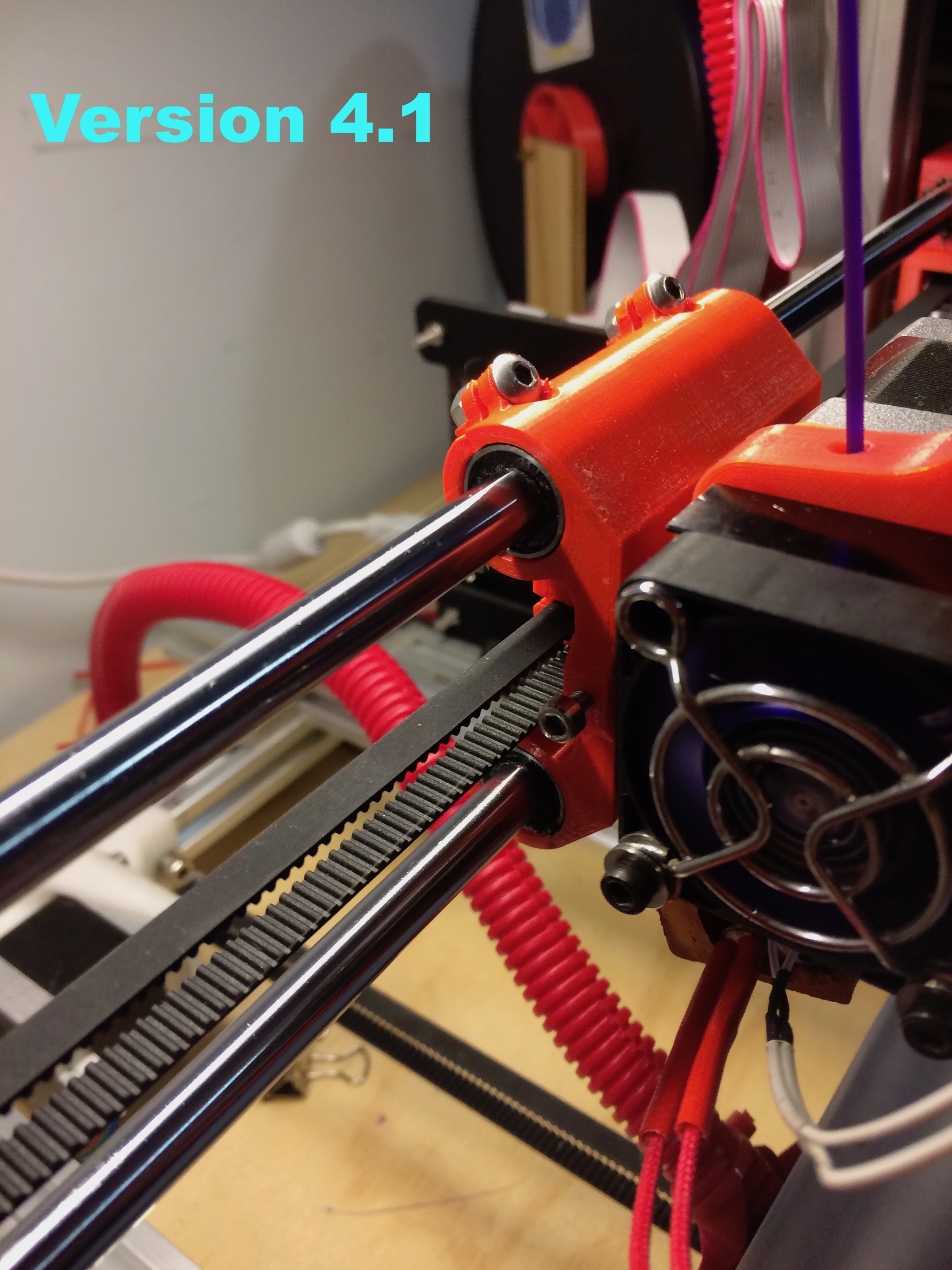 Max Micron (an other Prusa i3 clones) Adjustable stop X carriage