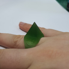 Picture of print of Mystical Pyramid Ring