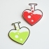 Love chemistry brooch/pin image
