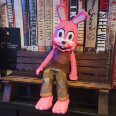 Picture of print of Silent hill 3 rabbit