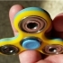 Two color (separate printing) spinner image