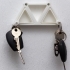 Triangle key holder image