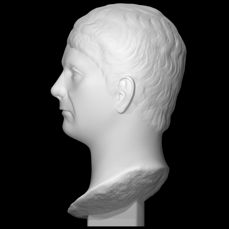 Roman portrait bust of a man