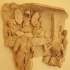Fragment of a historical relief image