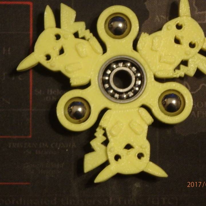 Pokemon Pikachu Fidget Spinner 