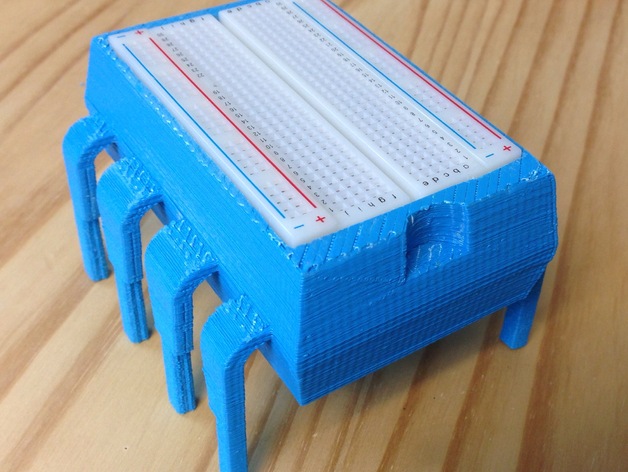 8-Pin IC/Microcontroller - Breadboard Holder and Parts Box for Electronics