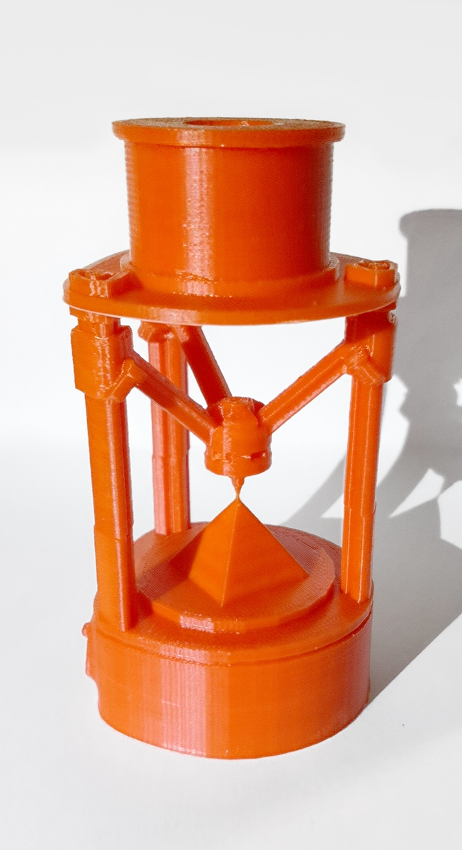 3D Printer Printing Trophy