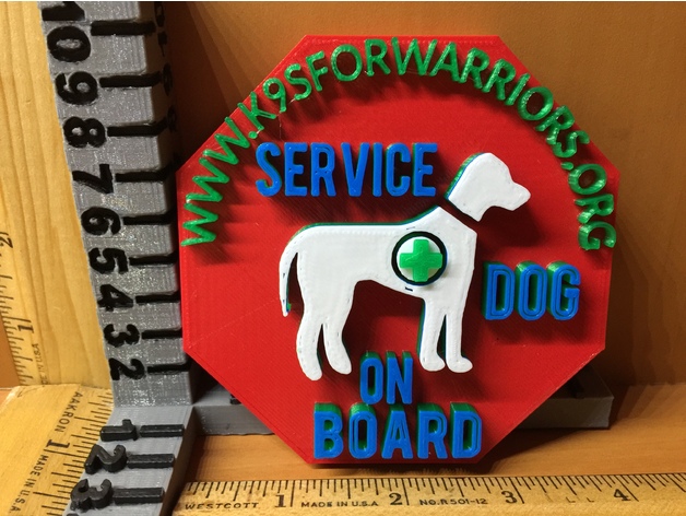 Service Dog On Board