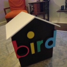Picture of print of 3D-Printed Birdhouse, "bird" House This print has been uploaded by Jason Ramey