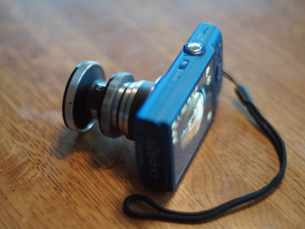 Mount For Fisheye Converter Lens On Canon PowerShot A4000