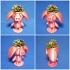 Cute animal - Rose pig potted image