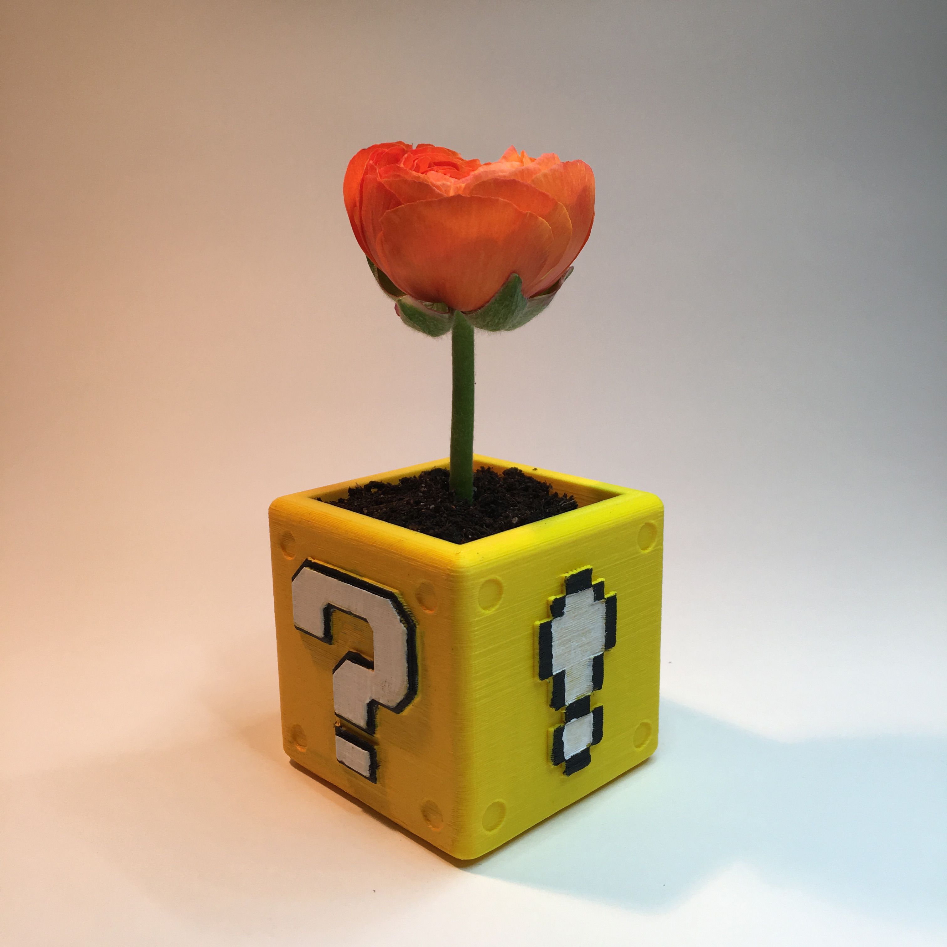 Mario Block Planter