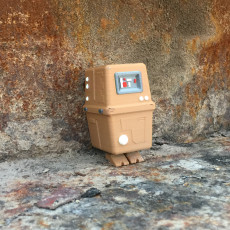 Picture of print of Gonk Droid