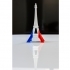 Multi-color Eiffel Tower (French Flag) image